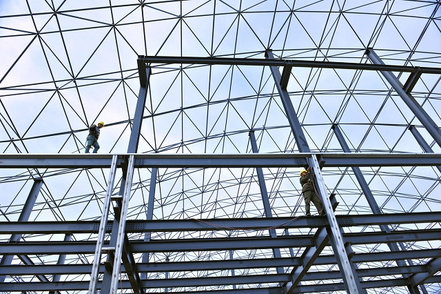 鋼結構廠房施工的安全措施，牢記安全才有精品工程